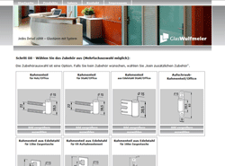 Webdesign Referenz 4: glastuerportal.de