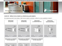 Webdesign Referenz 4: glastuerportal.de Webdesign Referenz 4: glastuerportal.de
