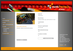Webdesign Referenz 4: x-cables.de Webdesign Referenz 4: x-cables.de