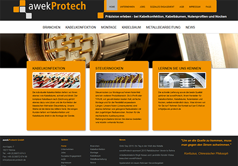Webdesign Referenz: boys-bielefeld.de Webdesign Referenz: boys-bielefeld.de