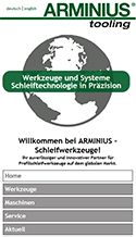 Webdesign Referenz 3: arminius.de