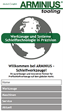 Webdesign Referenz 3: arminius.de Webdesign Referenz 3: arminius.de